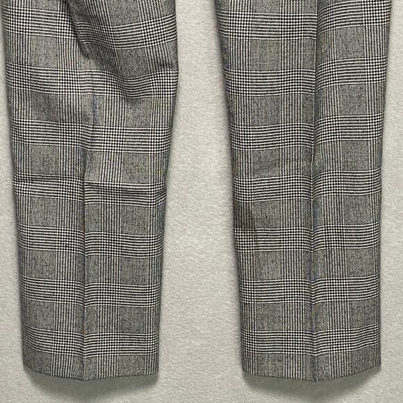 Bar III Men's 30x30 Suit Pants Slim Fit Stretch Black/White Plaid NEW - Picture 7 of 11